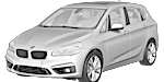 BMW F45 P1EBD Fault Code